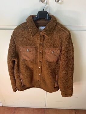 Goodfellow & Co Chestnut Brown Sherpa Jacket